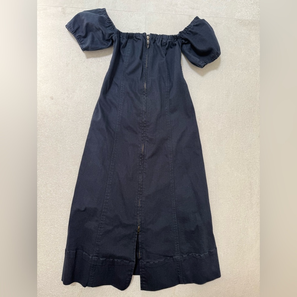 Apiece Apart Dark Blue Denim Dress